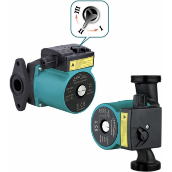 Насос циркуляционный LEO LRP 15-40B/130 с гайками (бронз.корп)
